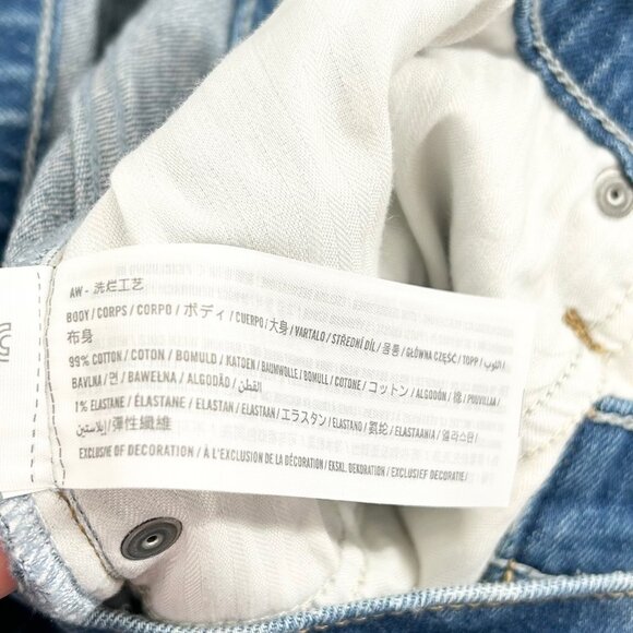 Abercrombie & Fitch The '90s Straight Ultra High Rise Curve Love Crossover Jeans - Picture 5 of 5